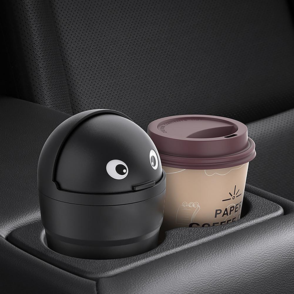 Leakproof Car Trash Can Universal Auto Organizer Storage Box