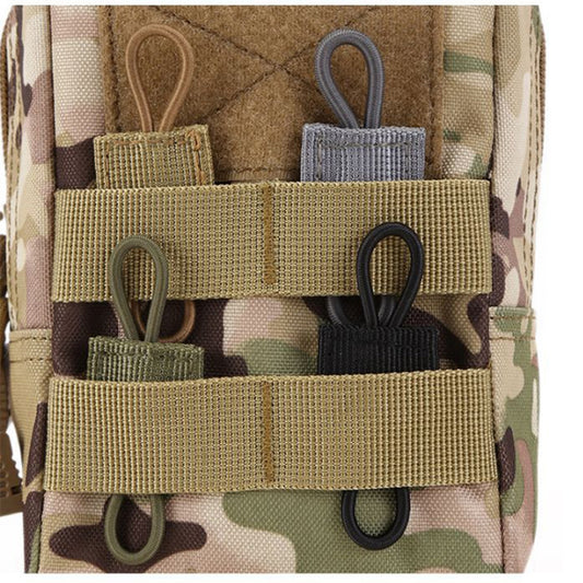4pcs Tactical Elastic Molle Buckets for Outdoor Camping Backpacking & Hiking
