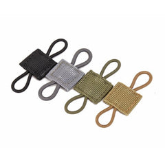 4pcs Tactical Elastic Molle Buckets for Outdoor Camping Backpacking & Hiking