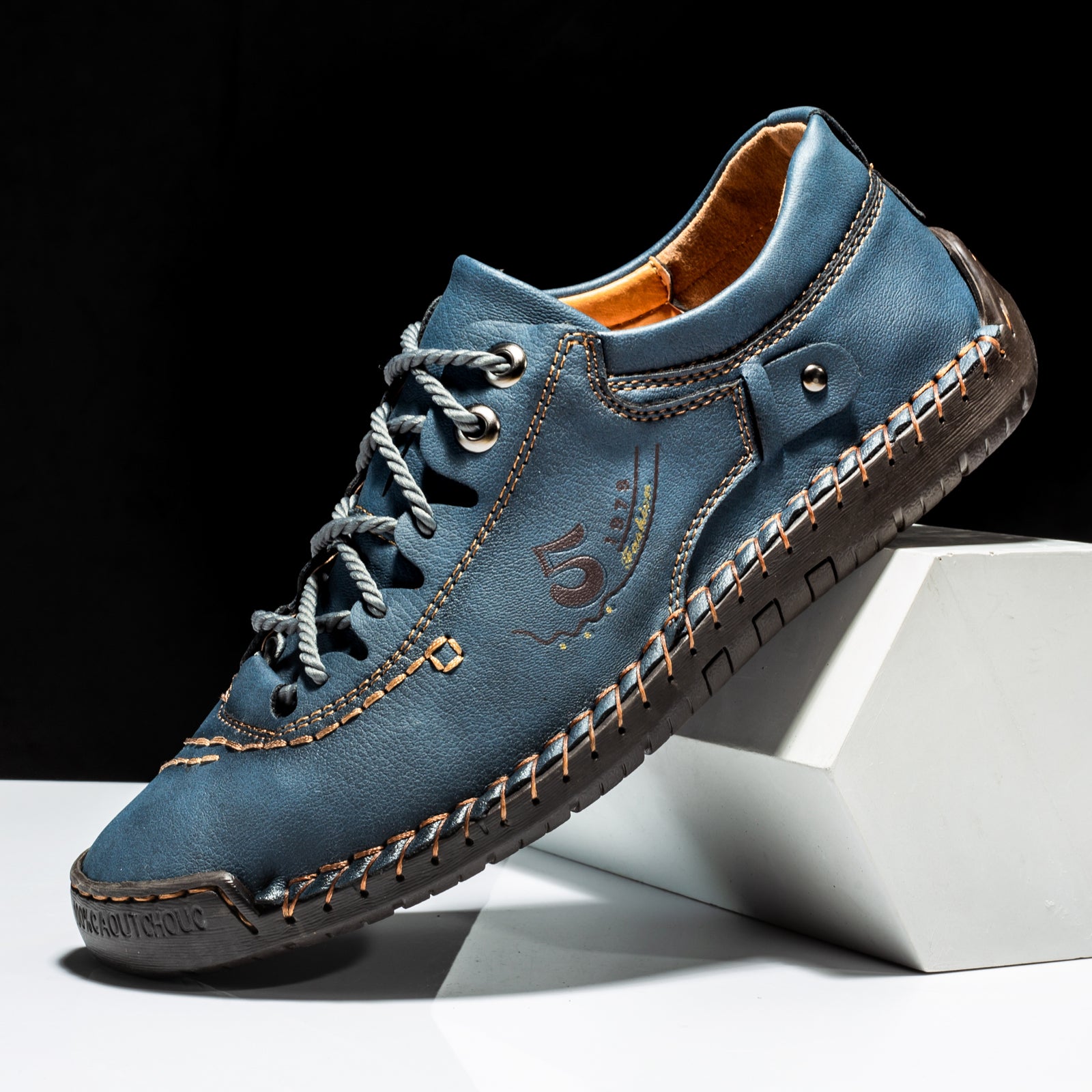 FLYLAND Men's Classic Stitch Loafer Shoes