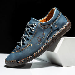 FLYLAND Men's Classic Stitch Loafer Shoes