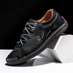 FLYLAND Men's Classic Stitch Loafer Shoes