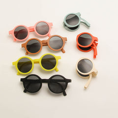 Round Sunglasses For Kids UV400 Protection - 1pc