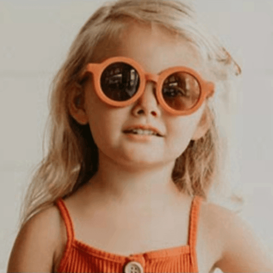 Round Sunglasses For Kids UV400 Protection - 1pc