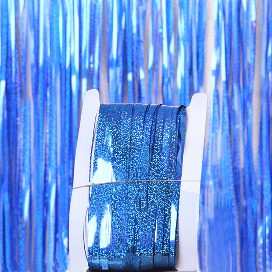 Laser Dark Balloon Rain Curtain Decoration