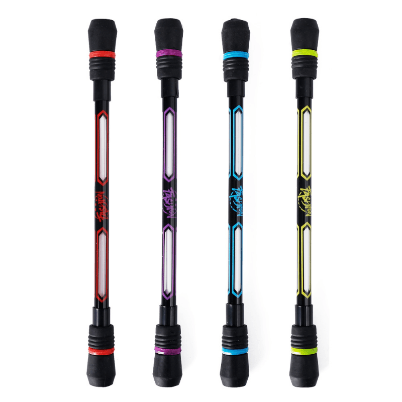 4 Packs Decompression Rotating Gel Pens Non-slip Pen