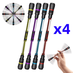 4 Packs Decompression Rotating Gel Pens Non-slip Pen