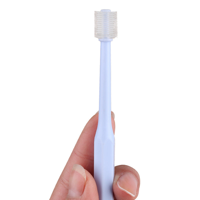 Pet Toothbrush for Dogs and Cats 360 Degree Cleaning