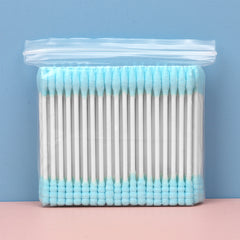 Colorful Paper Shaft Double End Swab 100PCS
