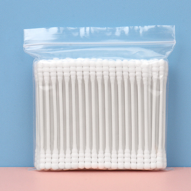Colorful Paper Shaft Double End Swab 100PCS