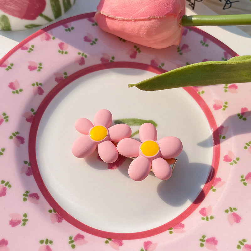 Heart Hair Clip Barrettes Alloy Women Hairpin Decorative Bridal Hair Jewelry