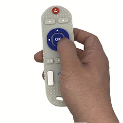 Baby Silicone Remote Control Teether Baby Anti eating Hand Molar Stick