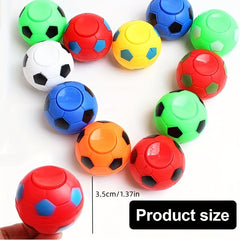 12pcs Mini Fidget Spinners Soccer Ball Toys For Kids Soccer Party Favors