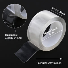 Waterproof Reusable Wall Stickers Double Sided Adhesive Tape