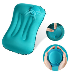 Inflatable Pillow for Travel Office Camping - Comfortable Cushion for Parties