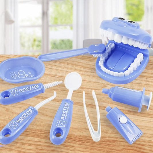Kids Dentist Check Teeth Model Role Play Learning Toy