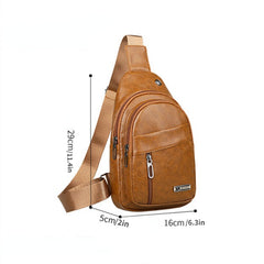 Vintage PU Leather Small Bag