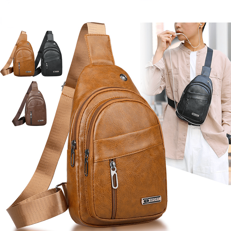 Vintage PU Leather Small Bag