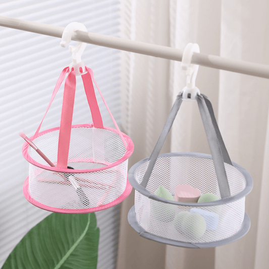 Makeup Sponge Drying Rack Foldable Reusable Drying Net Bag