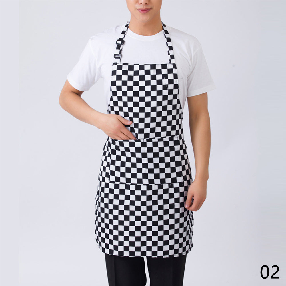 Adjustable Bib Apron With Pocket for Cooking Chef Work