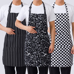 Adjustable Bib Apron With Pocket for Cooking Chef Work