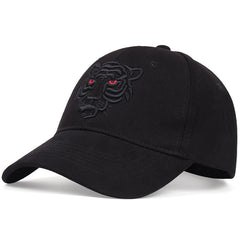 Tiger Embroidery Hip Hop Dad Cap Animal Baseball Hat Unisex Adjustable