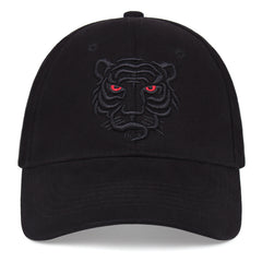 Tiger Embroidery Hip Hop Dad Cap Animal Baseball Hat Unisex Adjustable