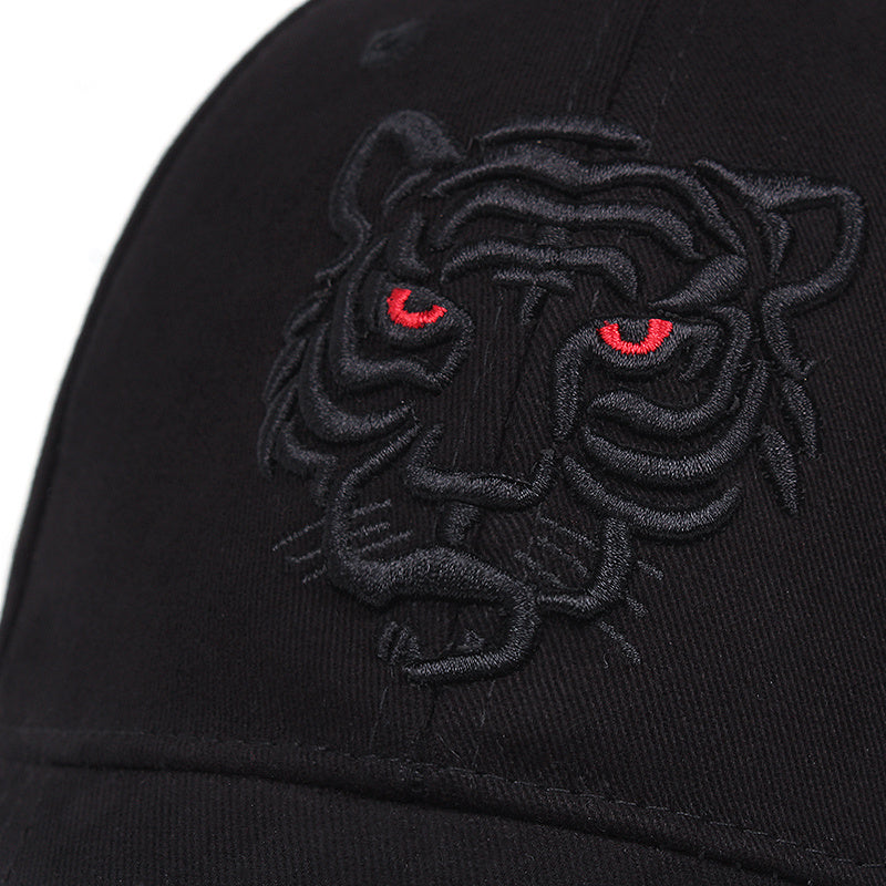 Tiger Embroidery Hip Hop Dad Cap Animal Baseball Hat Unisex Adjustable