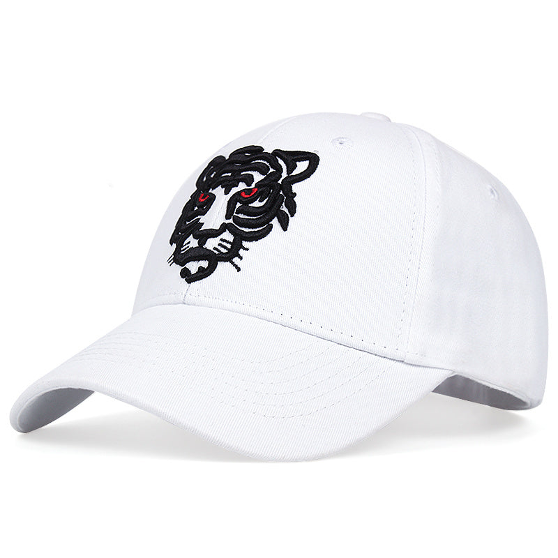 Tiger Embroidery Hip Hop Dad Cap Animal Baseball Hat Unisex Adjustable