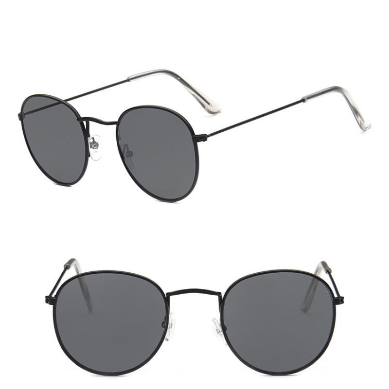 LeonLion Retro Round Sunglasses Vintage Style Men Women Small Glasses