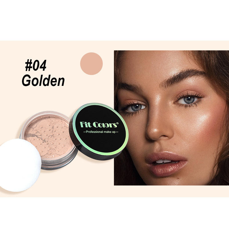 Waterproof Loose Setting Powder for Skin Tone Correction