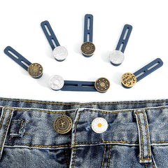 3Pcs Elastic Waist Extenders For Pants Jeans Trousers