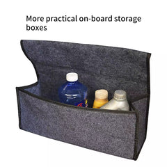 Car Trunk Organizer Anti Slip Boot Storage Bag Soft Felt Accessories