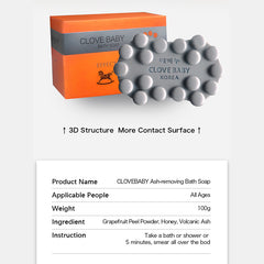 Volcanic Mud Ash Removing Soap - Deep Cleansing & Exfoliating