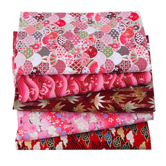 20x25cm Japanese Cotton Fabric Bundle for Patchwork Sewing Dolls & Bags