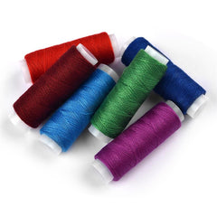 24pcs DIY Sewing Thread Mixed Colors Polyester Thread