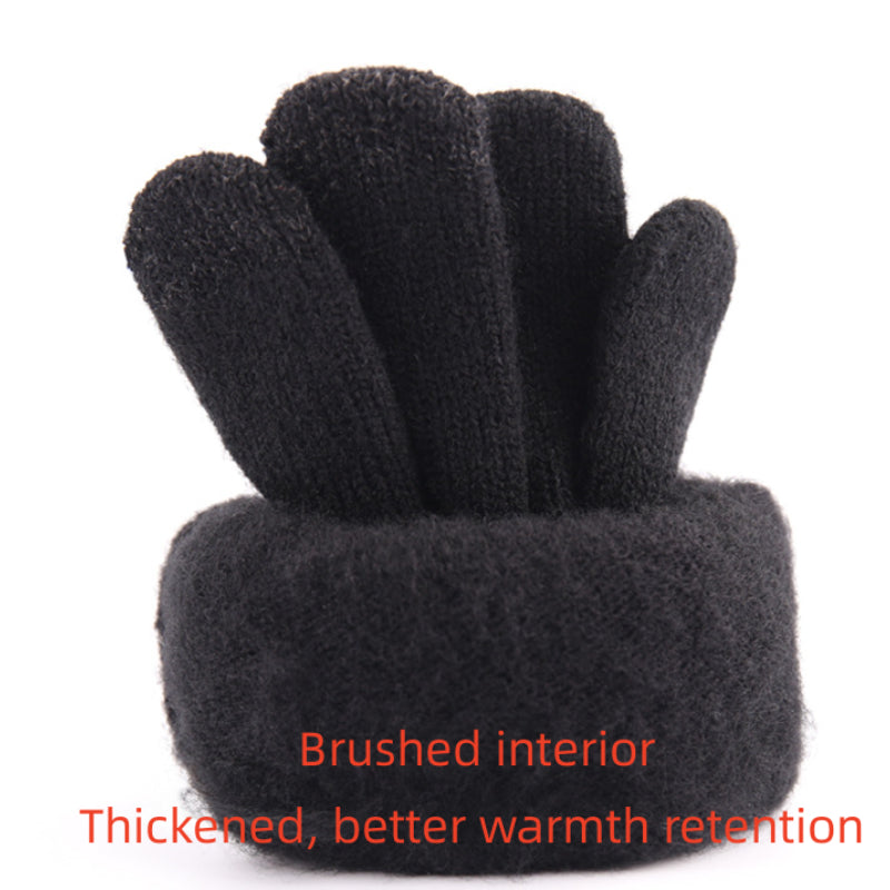 Winter Warm Unisex Fleece Touch Screen Gloves