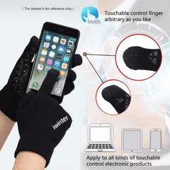 Winter Warm Unisex Fleece Touch Screen Gloves