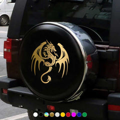 Dragon Reflective Sticker - Ancient Magic Car Accessories
