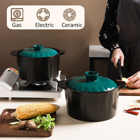Durable Claypot Rice Pot for Steamed Rice & Braised Chicken