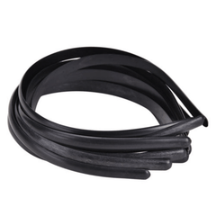 10pcs Plastic Hair Band No Teeth Solid Headband Hair Accessory