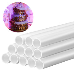12PCS Reusable Dowel Rods Cake Support Rods 11.8 in