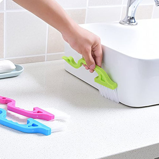 3pcs Groove Cleaning Brush MultiFunctional Handheld Brush