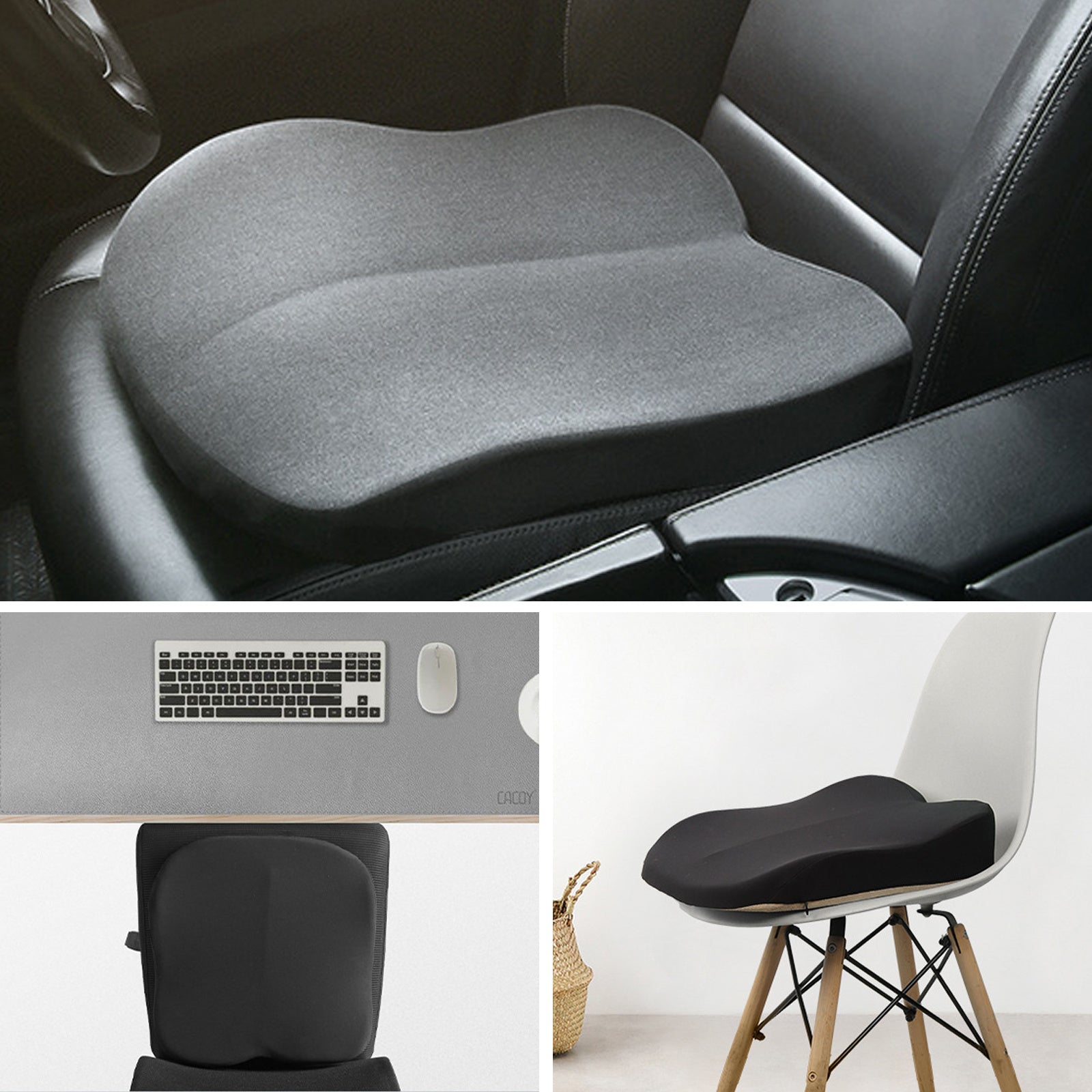 Memory Foam Car Booster Seat Cushion for Adults