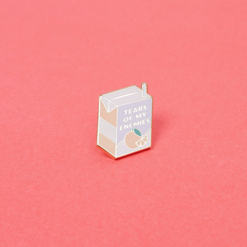 Tears Of My Enemies Men's Novel Brooch
