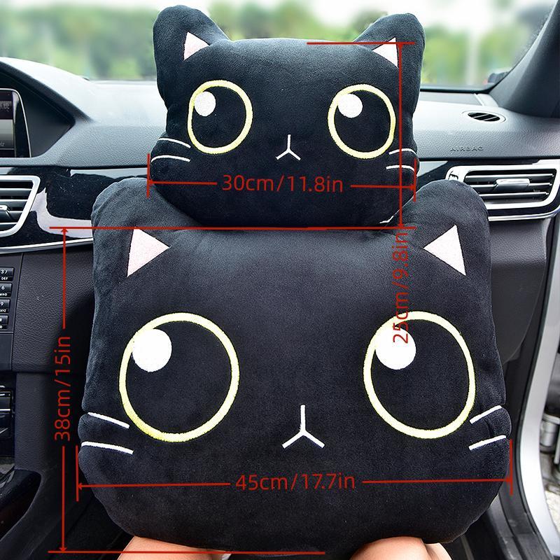 Cute Cat Car Neck Pillow for Comfort & Style