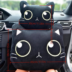 Cute Cat Car Neck Pillow for Comfort & Style