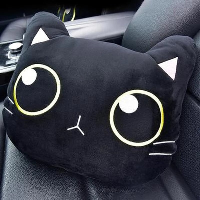 Cute Cat Car Neck Pillow for Comfort & Style