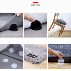 10 Pairs Adhesive Hook and Loop Fastener Tape Nylon Sticker with Glue
