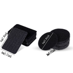 10 Pairs Adhesive Hook and Loop Fastener Tape Nylon Sticker with Glue